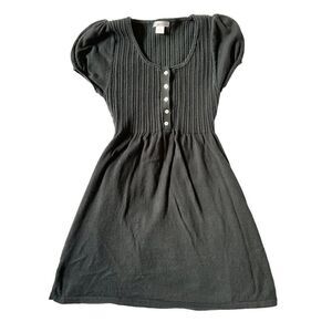 Little Girl’s Short-sleeve Knit Dress, Sz:S